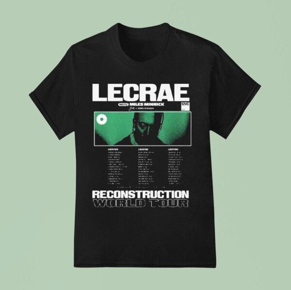 Lecrae Reconstruction World Tour Dates Off On September In Harare Zimbabwe With Miles Minnick T Shirt