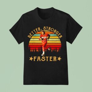 Lee Majors Better Stronger Faster Vintage T Shirt