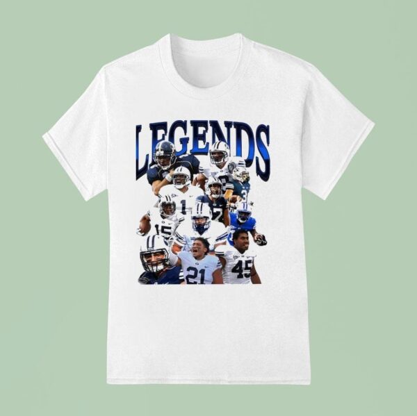 Legends Byu Cougars Football Team T Shirt