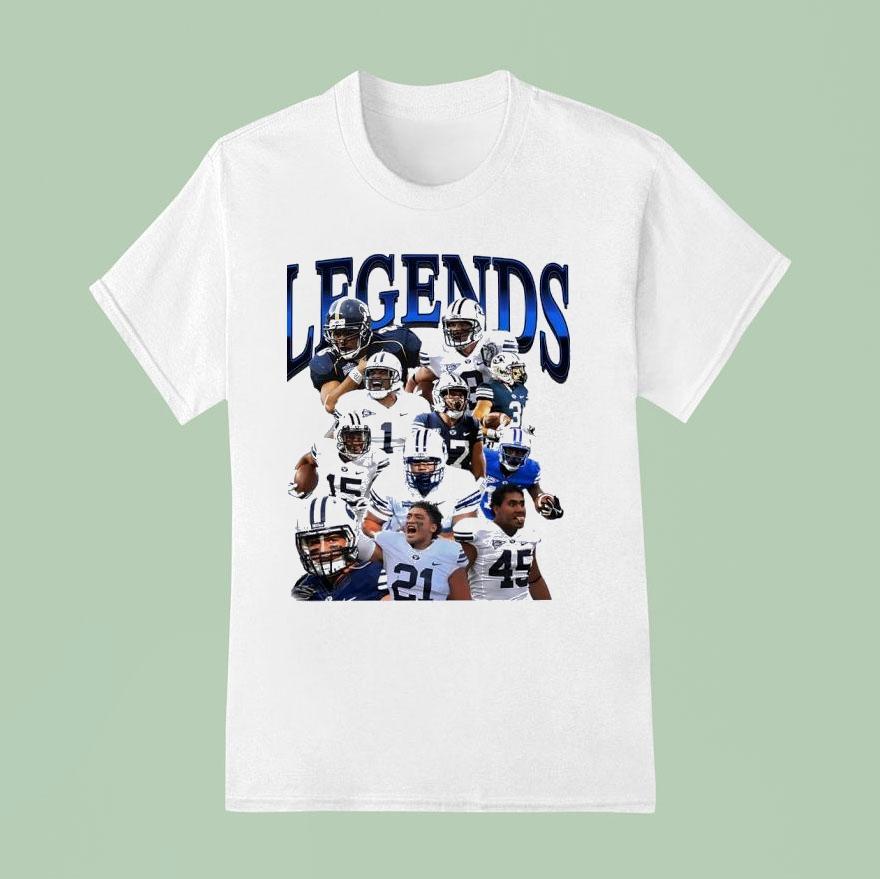 Legends Byu Cougars Football Team T Shirt