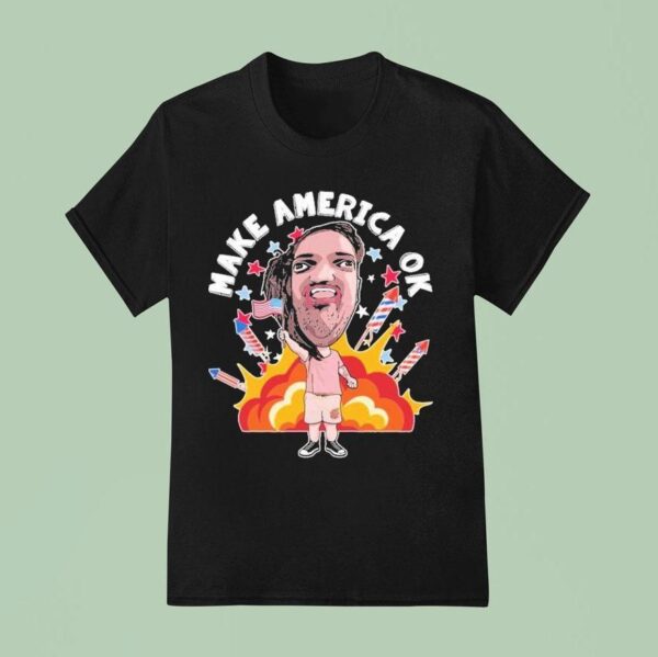Leigh Mcnasty Make America Ok T Shirt