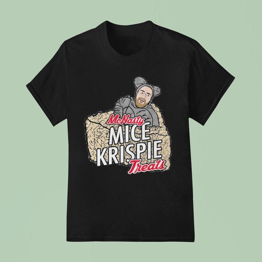 Leigh Mcnasty Mice Krispie Treats T Shirt