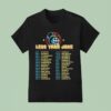 Less Than Jake Summer Circus Tour Dates Skull Globe T Shirt