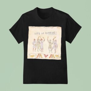 Let S Go Clubbing Medieval War T Shirt