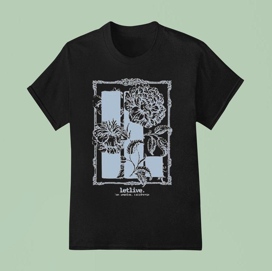 Letlive Los Angeles California Flowers Bloom T Shirt