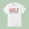 Lewis Hamilton Milf Man I Love Ferrari T Shirt