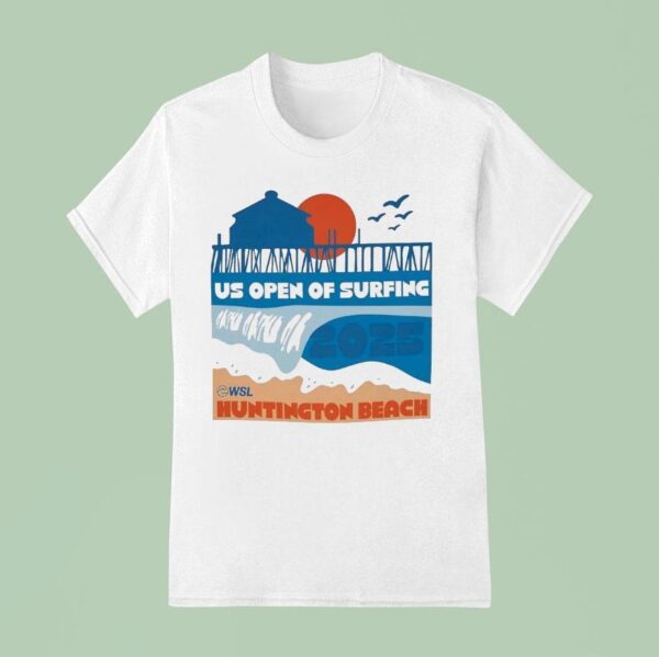Lexus Us Open Of Surfing Barrel City Huntington Beach Wsl T Shirt