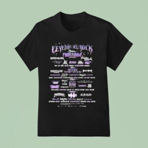 Leyendas Del Rock Festival August At Villena Alicante Spain Rock Metal T Shirt