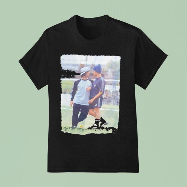 Liam Gallagher And Damon Albarn Photo T Shirt
