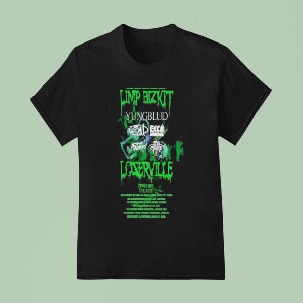 Limp Bizkit Latin America Tour T Shirt