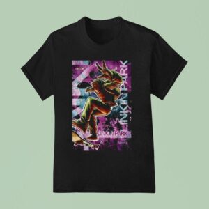 Linkin Park From Zero World Tour Sep Vancouver Bc Skate T Shirt