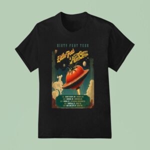Little Feat And Nitty Gritty Dirt Band Dirty Feat Tour T Shirt