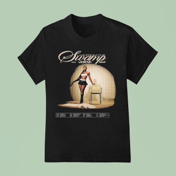 Live From The Swamp Starring Doechii Tour Dates T Shirt