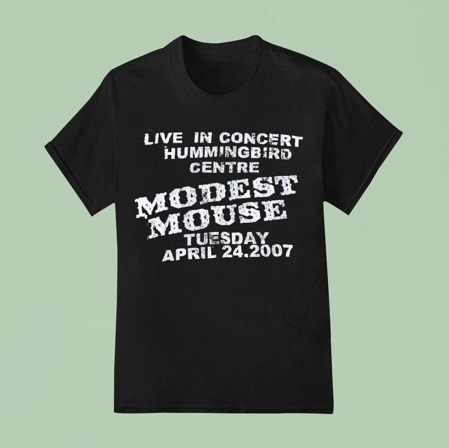 Live In Concert Hummingbird Centre Modest Mouse Tuesday April T Shirt