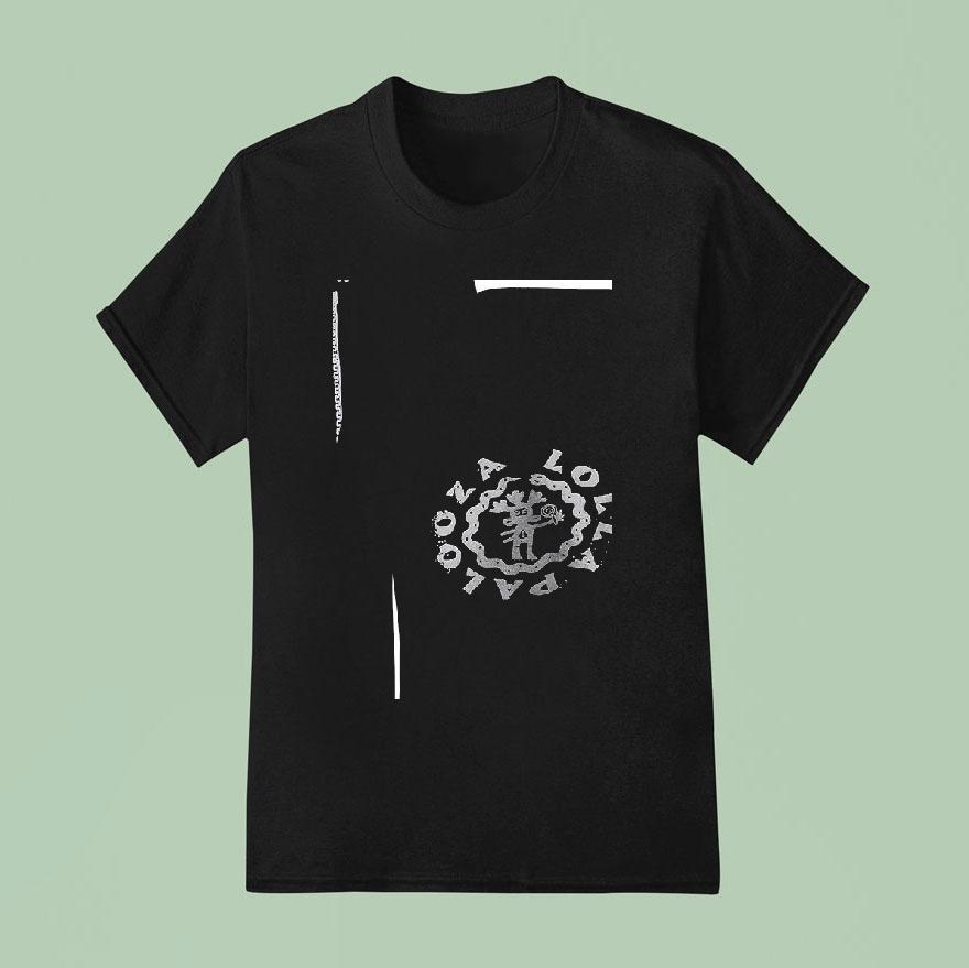 Lollapalooza X Cactucs Plant Flea Marke T Shirt