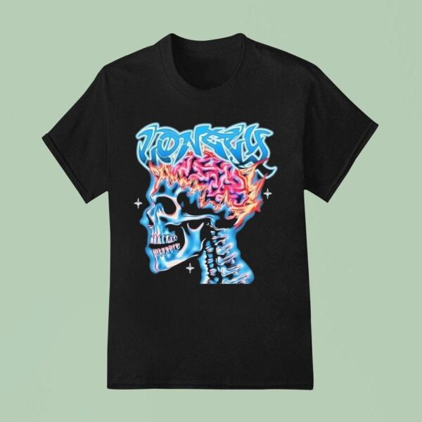 Lonely Hearts Club No Guts No Glory Skull T Shirt