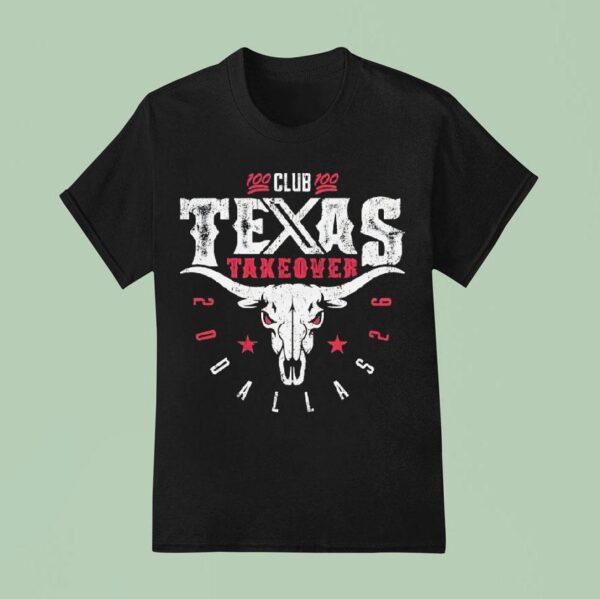 Longhorn Club Texas Takeover Dallas Vintage T Shirt