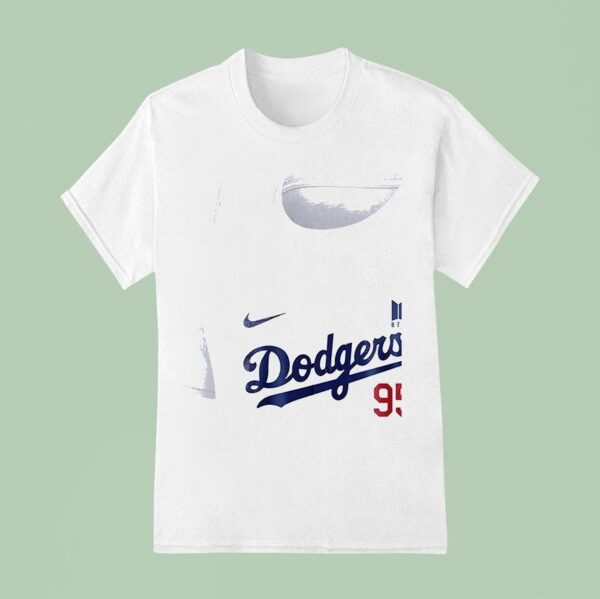 Los Angeles Dodgers Bts Taehyung Signature T Shirt