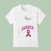 Los Angeles Dodgers Mlb Breast Cancer Awareness T Shirt