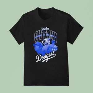 Los Angeles Dodgers Shohei Ohtani Player Graphic Signature T Shirt