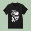 Los Angeles Dodgers Villains Bats And Bones Skull T Shirt