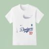 Los Angeles Dodgers X Jeon Jungkook Bts Art Signature T Shirt