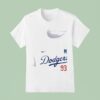 Los Angeles Dodgers X Min Yoongi Bts Art Signature T Shirt