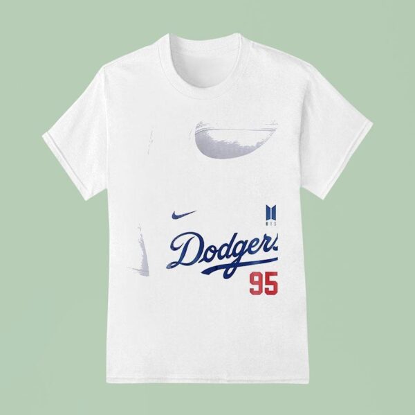 Los Angeles Dodgers X Park Jimin Bts Art Signature T Shirt