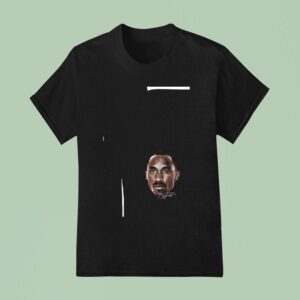 Los Angeles Lakers Kobe Bryant Portrait Graphic Signature T Shirt