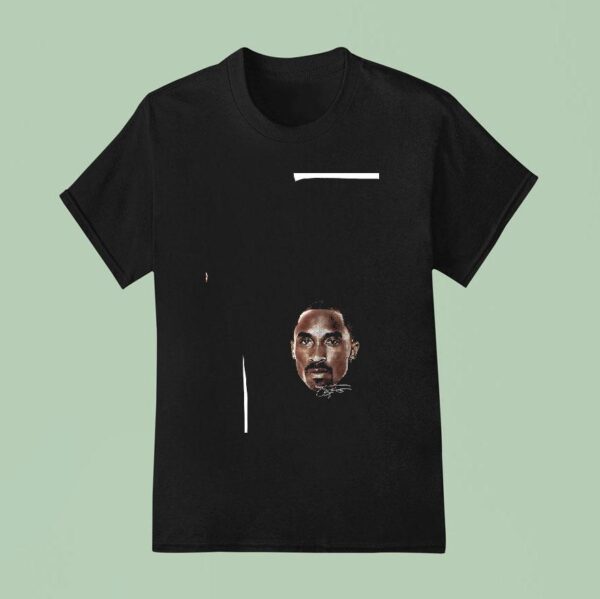 Los Angeles Lakers Kobe Bryant Portrait Graphic Signature T Shirt