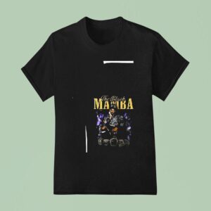 Los Angeles Lakers Kobe Bryant The Black Mamba Mentality Signature T Shirt