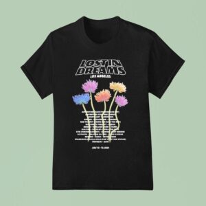 Lost In Dreams Los Angeles Blooming T Shirt