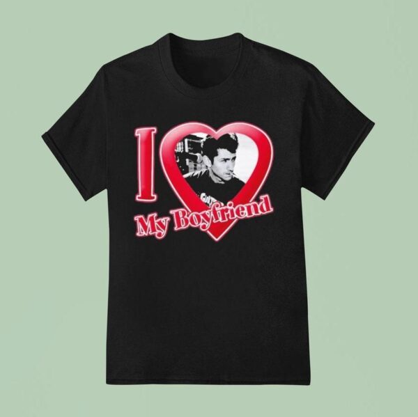 Louise Verneuil Wearing Alex Turner I Love My Boyfriend T Shirt