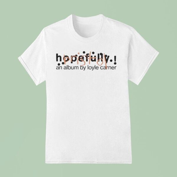 Loyle Carner Hopefully Bristol Album T Shirt