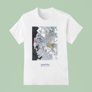 Loyle Carner Hopefully White Table Top T Shirt