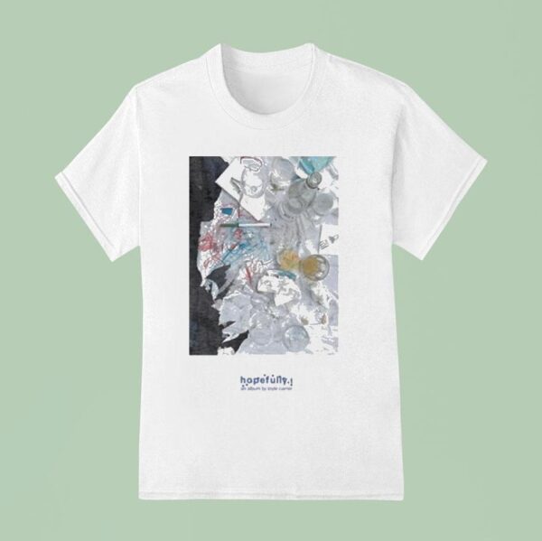 Loyle Carner Hopefully White Table Top T Shirt