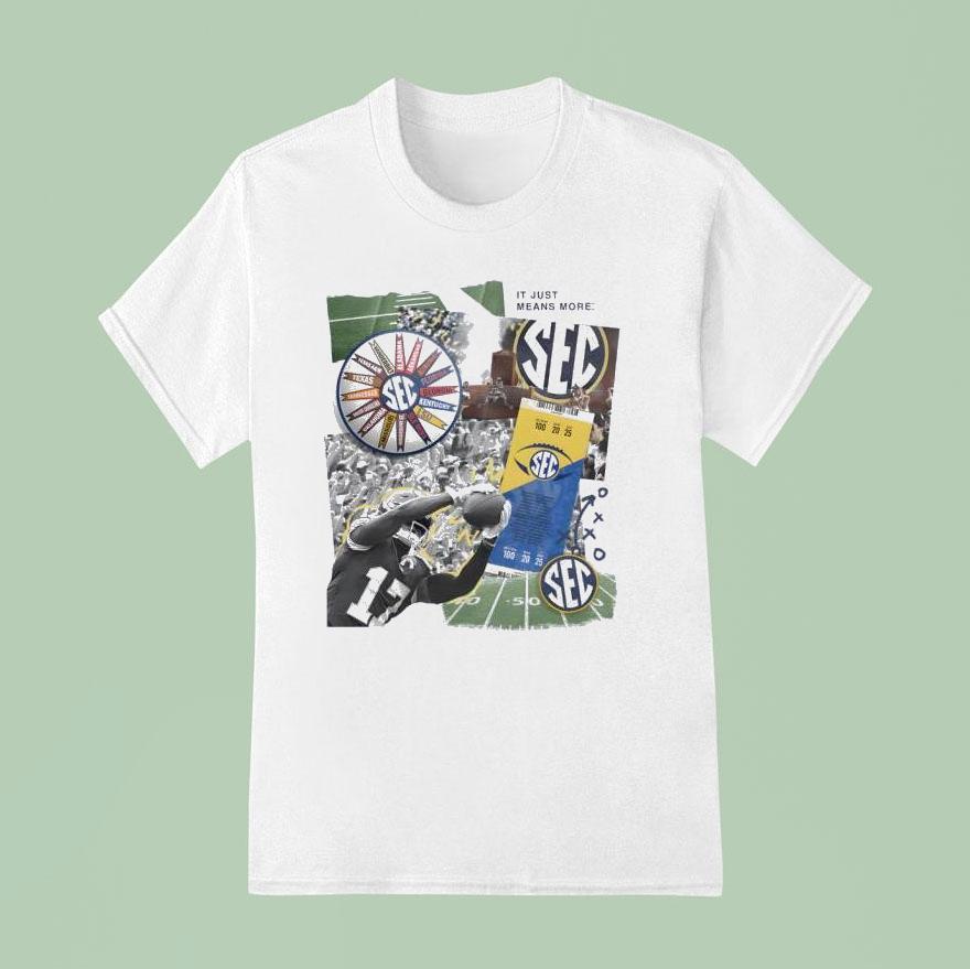 Lsu Sec Scrapbook It Just Means More T Shirt
