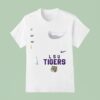 Lsu Tigers Ncaa Heartbeat Watching T Shirt