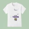 Lsu Tigers Ncaa One Nation Under God Cross Graphic T Shirt