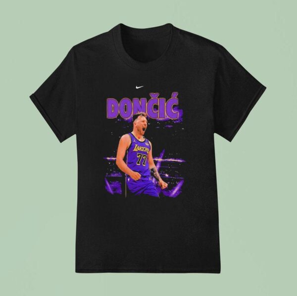 Luka Doncic Los Angeles Lakers Nba Graphic T Shirt