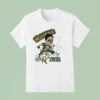 Luke Musgrave Making A Splash Green Bay Packers Football Cartoon T Shirt