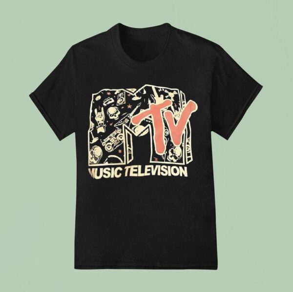 M Tv Music Television T Shirt