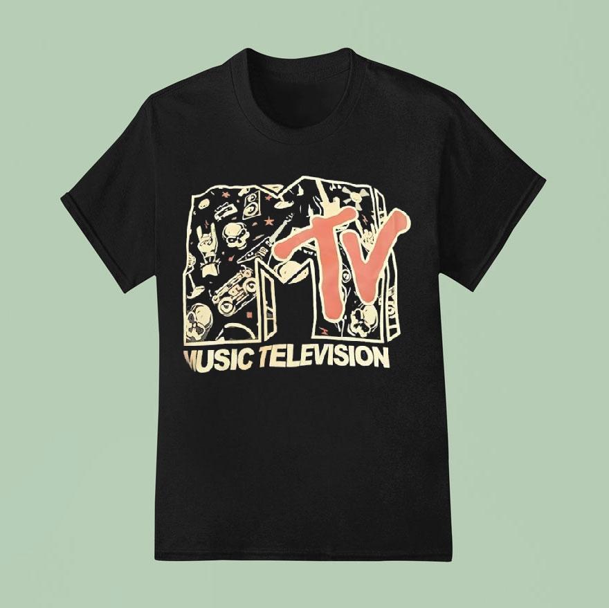 M Tv Music Television T Shirt