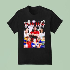 Maisie Davies Cymru Wales Women S Rugby Lightning T Shirt