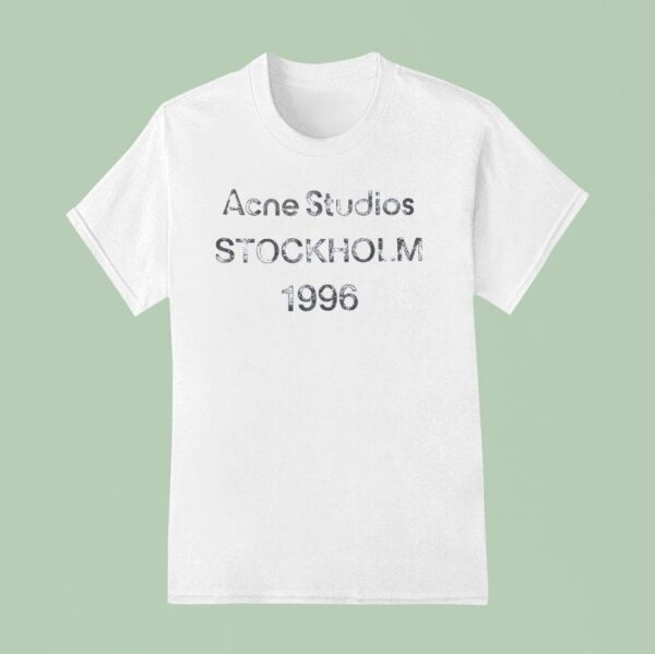 Malachi Barton Acne Studios Logo T Shirt