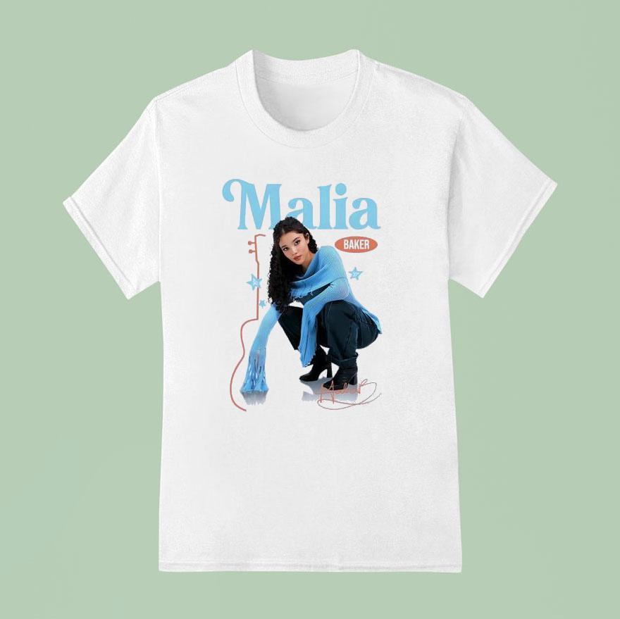 Malia Baker Portrait Signature T Shirt