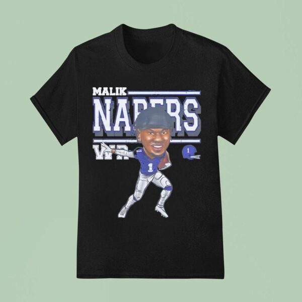 Malik Nabers Wr New York Giants Football T Shirt