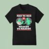 Man To Man Phillie Phanatic Vs Green Man Mascot To Masco T Shirt