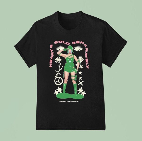 Mariah The Scientist Hearts Sold Separately Peace T Shirt