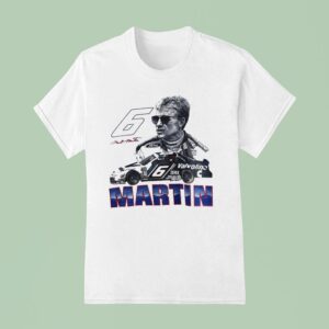 Mark Martin Nascar No Ford Stock Car T Shirt